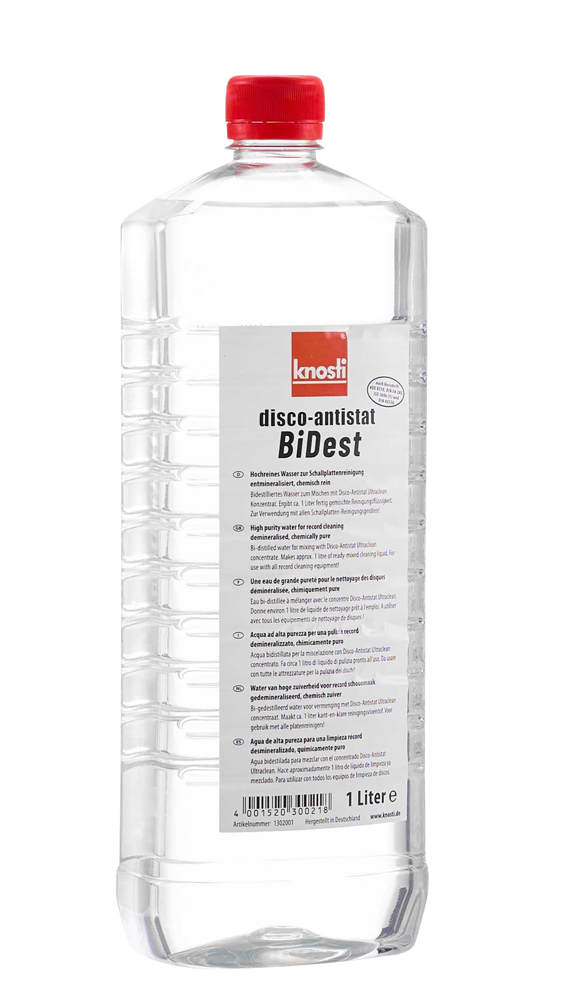 Knosti Disco-Antistat BiDest 1 Liter - 1302001